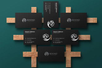 design a unique  business card, fully print ready files