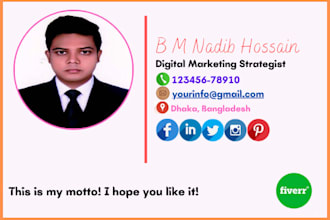 create design a clickable HTML email signature