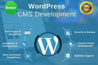 do wordpress design, redesign, rebuild, duplicate, or clone website