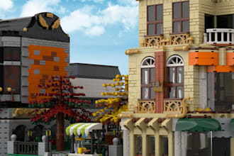 design you custom lego model