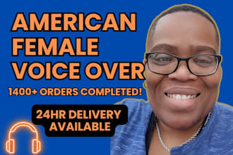 record an african american female video voiceover