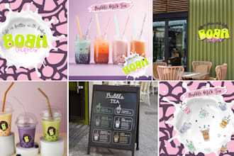 create a feminine luxury logo and brand identity