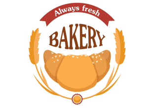 design bakery logo with my own creative thinking