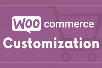 do any woocommerce customization