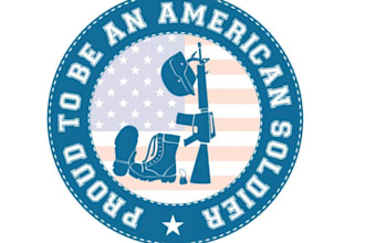 design outstanding military logo with express delivery