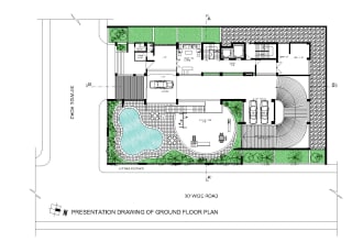 draw working drawing, convert pdf or sketch to architectural floor plan