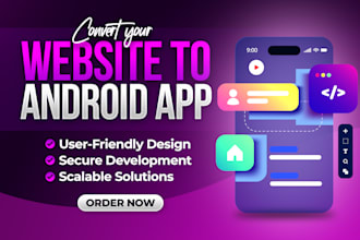 convert your website to android webview app