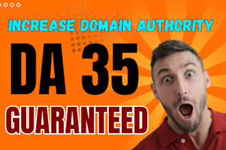 increase your websites moz domain authority 35