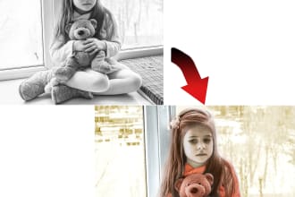 restore photos, colorize, retouch, and fix damaged images