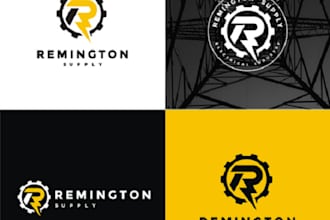 design established business logo