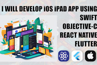 ios app development as an ios developer using native, flutter, and react native