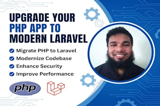 upgrade your PHP app to modern laravel