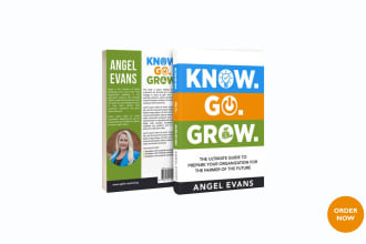 design book cover, kindle cover or ebook cover