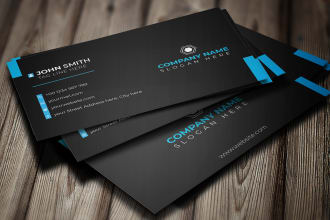 do modern business card, invoice, letterhead design for your company
