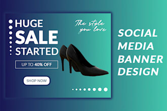 design instagram,linkedin facebook,twitter,web banner