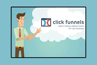 setup complete sales funnel using clickfunnels