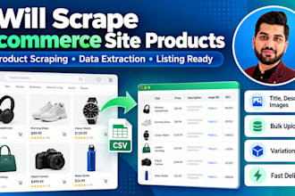 do scrape ecommerce site products