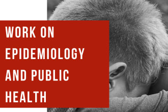 work on epidemiology and public health topics