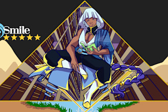 draw your genshin impact oc and avatar of teyvat