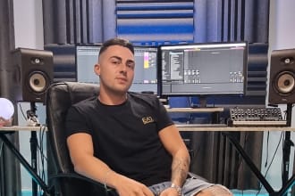 make a profesionally mix and master techno, hard techno