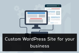 build a custom wordpress site for your company