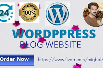 do build responsive wordpress website design and blog design