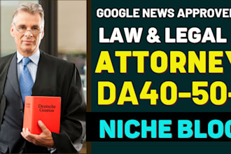 guest post on law, legal, lawyer related da45 blog