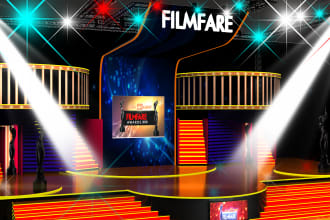 make and render 3d events stage design for you