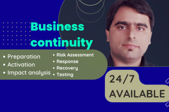 do business continuity, impact analysis, incident response