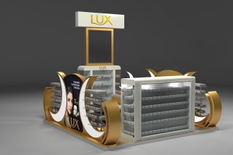 do 3d exhibition stalls, booth, floor stand, kiosk designs