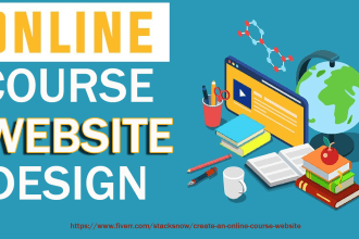 create an online course website