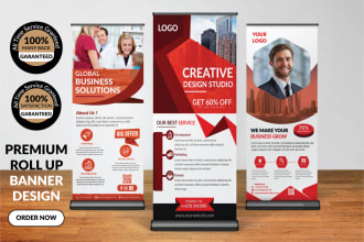 design modern retractable, stand, wall, street, x stand, pull up, roll up banner