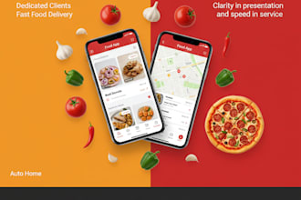 build a complete food delivery app with real time tracking
