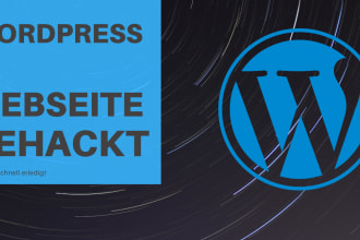 wordpress webseite gehackt, malware, virus entfernen, hacked site