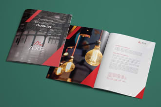 design a professional booklet