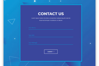 create a PHP contact form or a wordpress form
