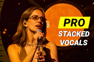 record female lead vocals and harmonies for your song