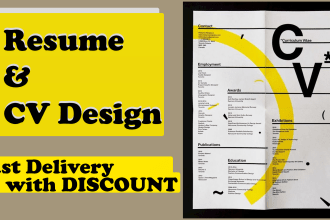 design and upgrade your resume