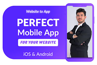 convert website to app, ios app and android app, mobile app development, webview