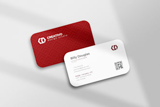 design simple and unique business cards for your brand