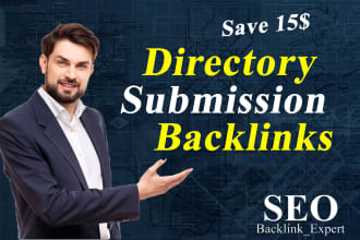 create top 120 directory submission SEO backlinks