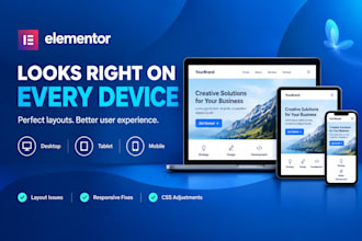 fix elementor responsive and mobile layout issues