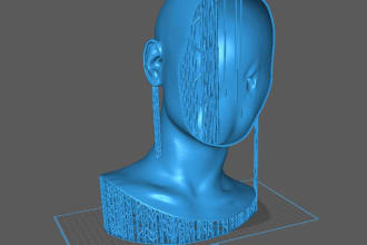 support and prepare your resin models for 3d printing