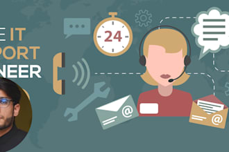 provide remote help, computer support, IT technical support