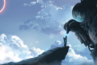 draw character illustration or concept art