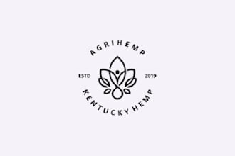 design kentucky hemp logo
