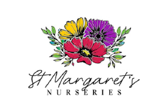 design family plant nursery logo
