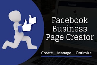 create and manage facebook business page