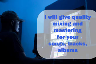 mix and master your tracks pitch correct your vocals