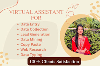do any data entry, data collection, and internet research